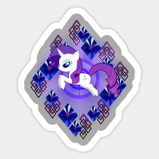 Rarity Diamonds Sticker